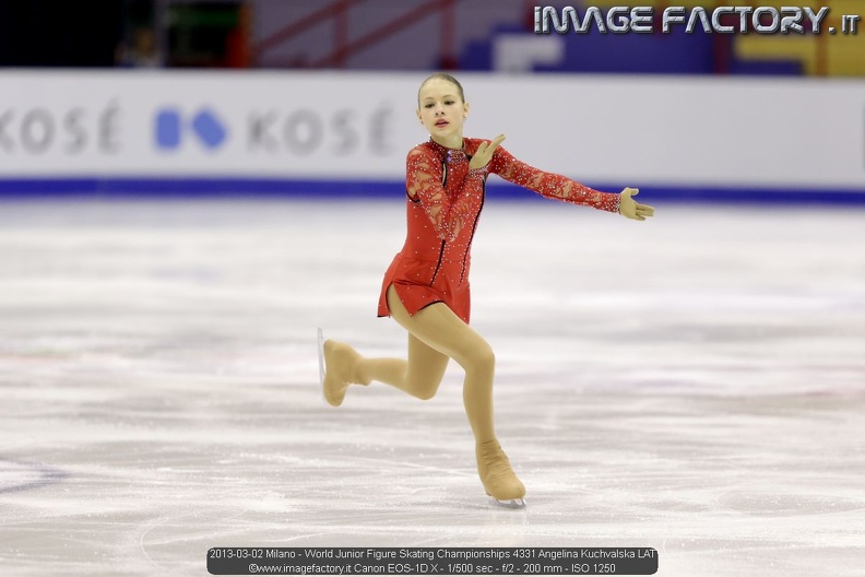 2013-03-02 Milano - World Junior Figure Skating Championships 4331 Angelina Kuchvalska LAT.jpg